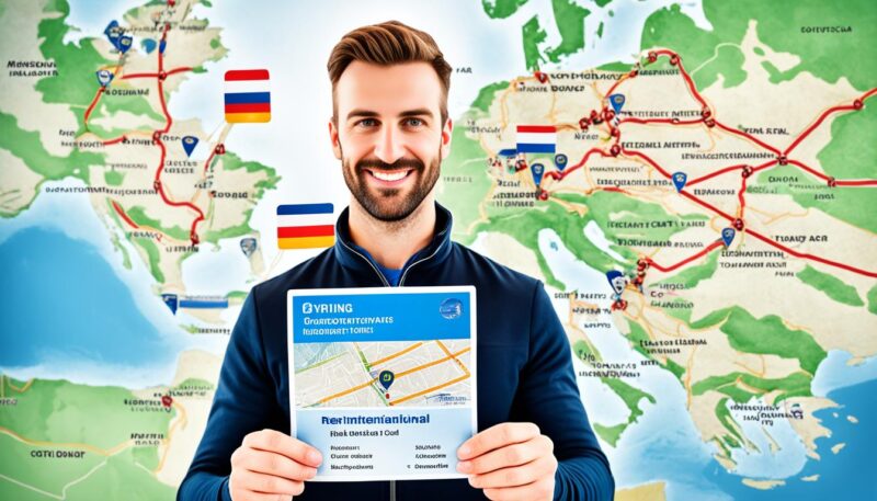 međunarodna dozvola u Evropi